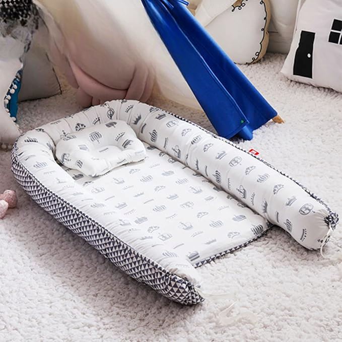 Berceau Bébé - NidPortableBébé™ - Couronne - Rever Tout Petitlecoledeschats