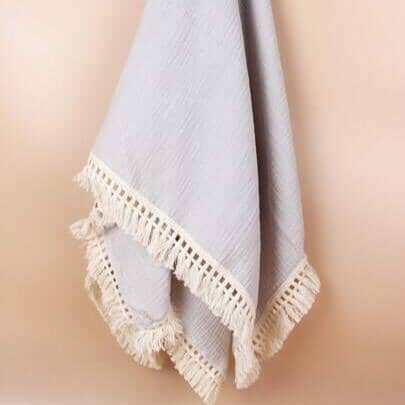 Couverture Bebe - BabyBlanket™ - Gris - Rever Tout Petitlecoledeschats