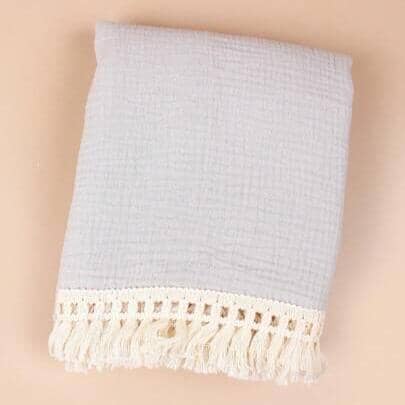 Couverture Bebe - BabyBlanket™ - Gris - Rever Tout Petitlecoledeschats