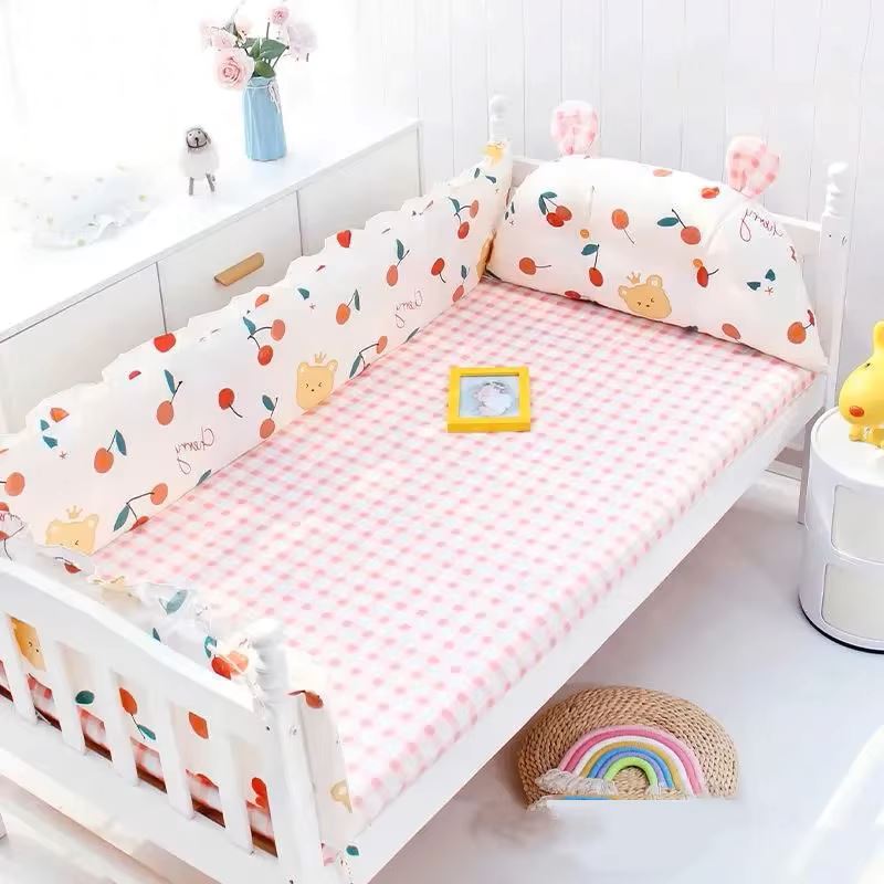 Linge de lit bebe - DouxSommeil™ - Cerises - Rever Tout Petitlecoledeschats
