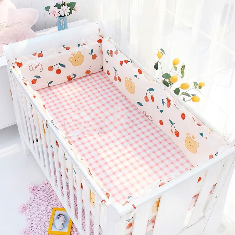 Linge de lit bebe - DouxSommeil™ - Cerises - Rever Tout Petitlecoledeschats